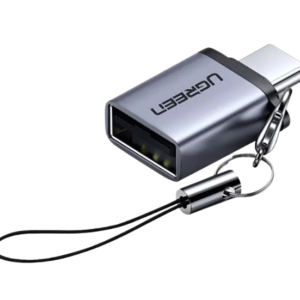 Adaptador Ugreen Usb C Macho para Usb 3.0 Fêmea Cinza